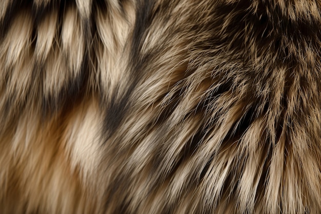 Free photo wild animal pattern  fur texture