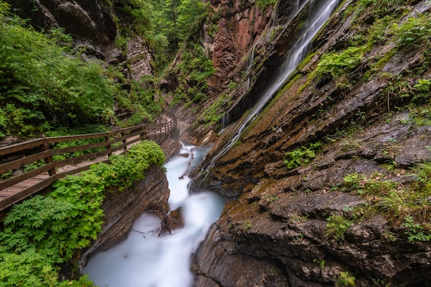 Free Photo wimbachklamm in the berchtesgadener land