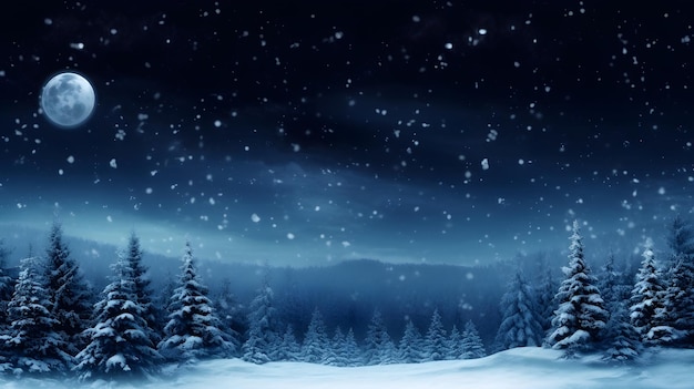 Free Photo winter christmas holiday background