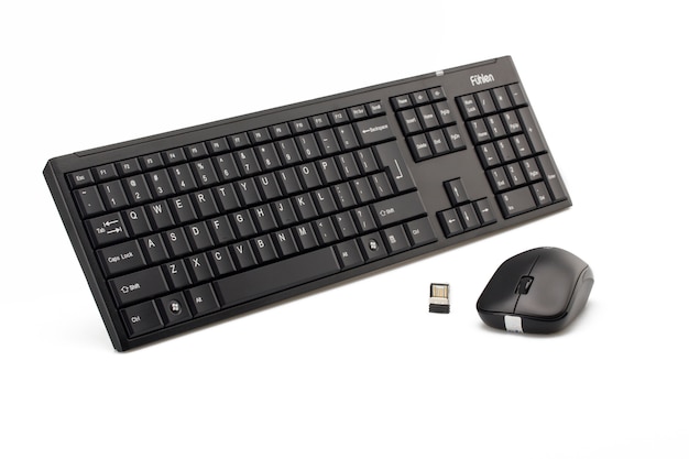 Wireless mouse and keyboard