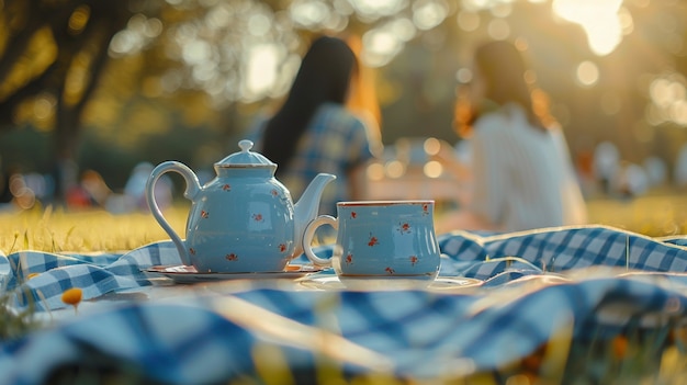 Woman drinking healthy tea