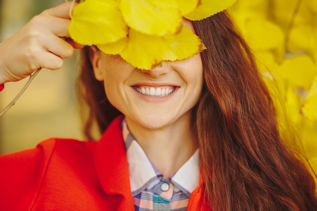 Free photo woman face expression concept