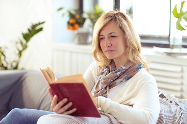 Woman at home