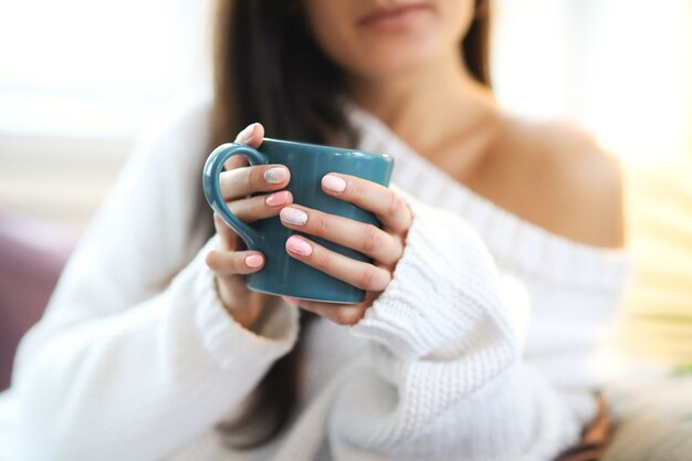 Woman at home