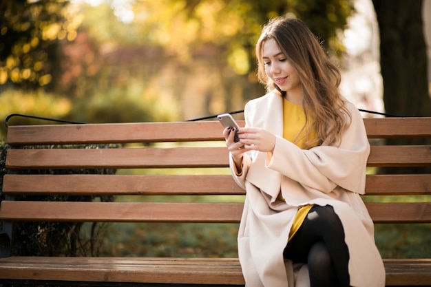 Woman with phone