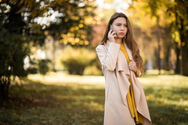 Woman with phone