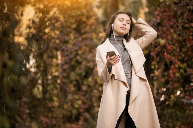 Free photo woman with phone