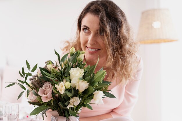 Women making preparations for wedding