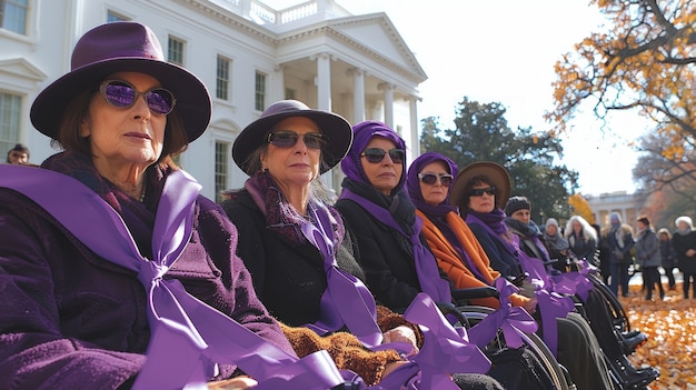 Women protesting for rights on women's day