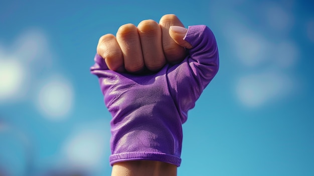 Free photo women protesting for rights on women's day