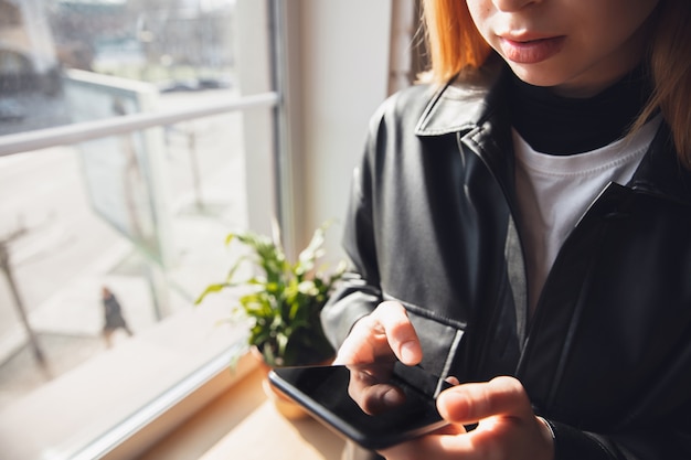 Women working from home during coronavirus or COVID-19 quarantine