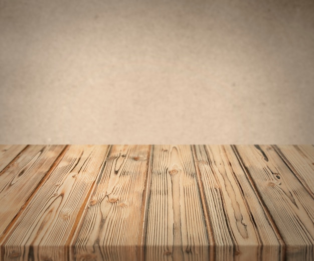 Free Photo wood table