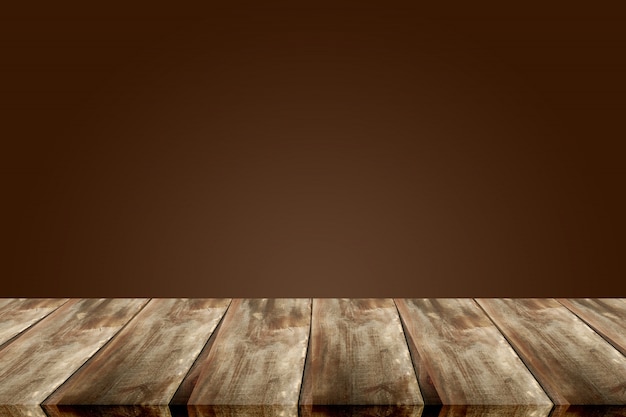 Wood texture on brown background