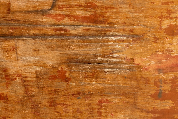 Free photo wood texture with worn surface