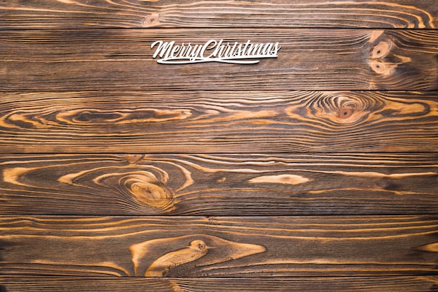 Wooden christmas background