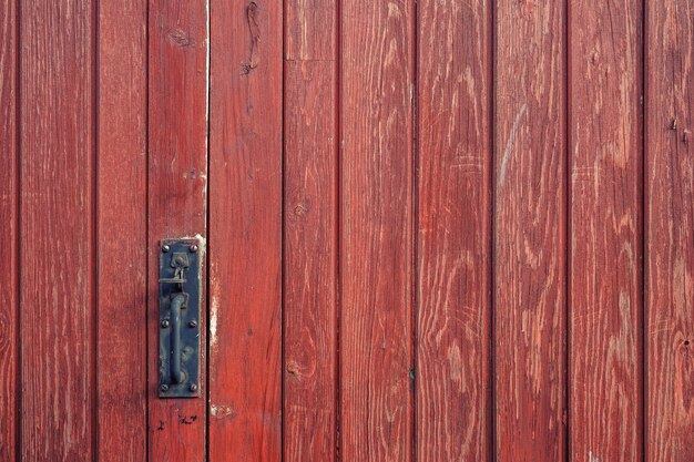 Wooden door