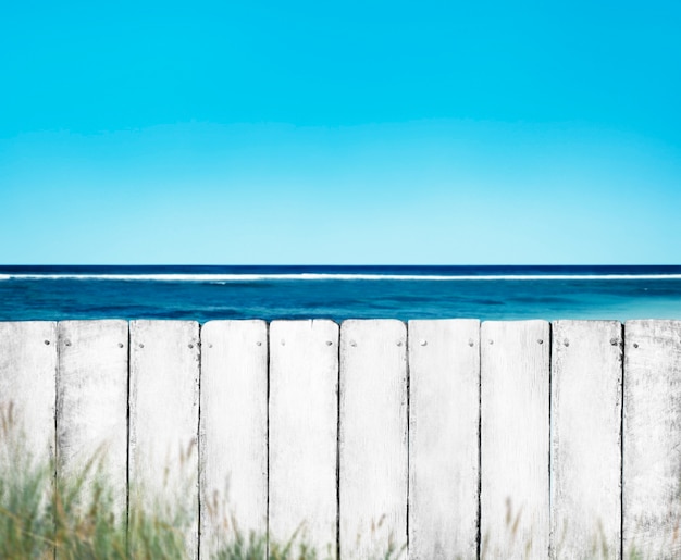 Free photo wooden fence