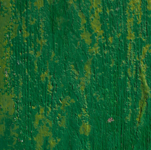 Free Photo wooden green painted surface