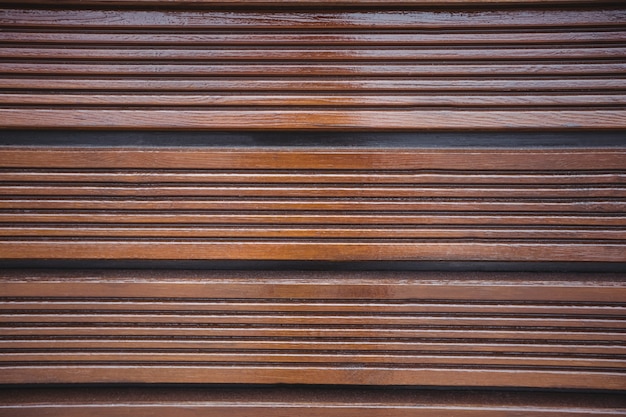 Free Photo wooden panels with striped pattern background