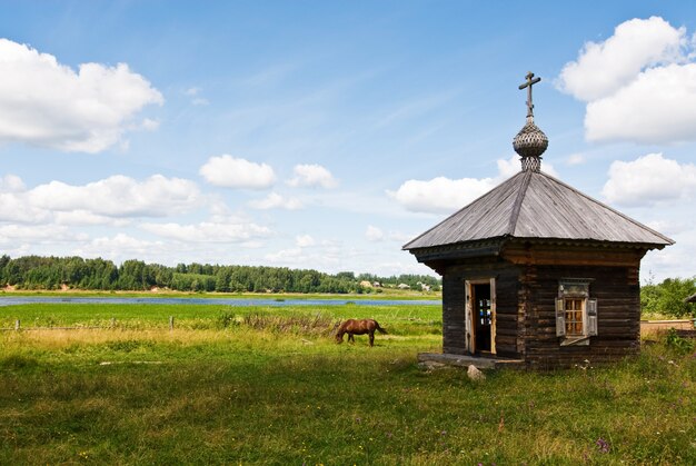 Wooden shrine