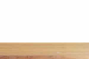 Free photo wooden surface with white background