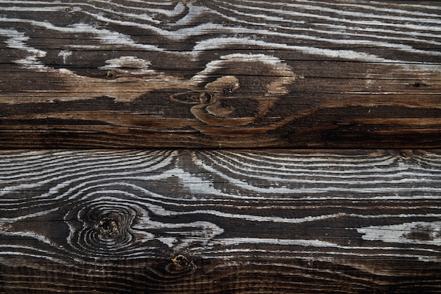 Wooden texture of dark brown planks.