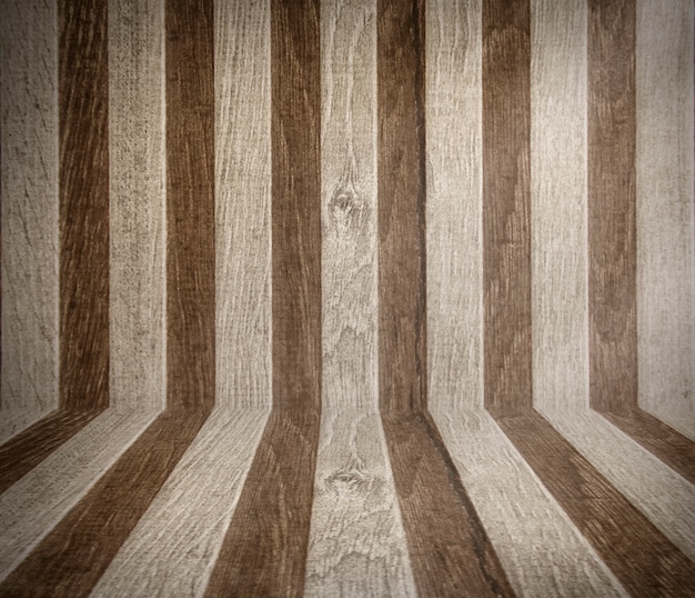 Free photo wooden wall and floor