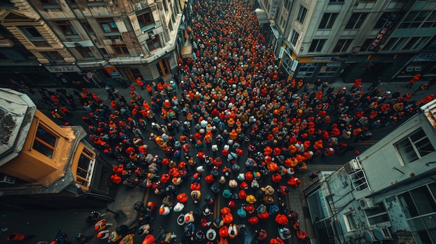 Free Photo worker protesting for working rights