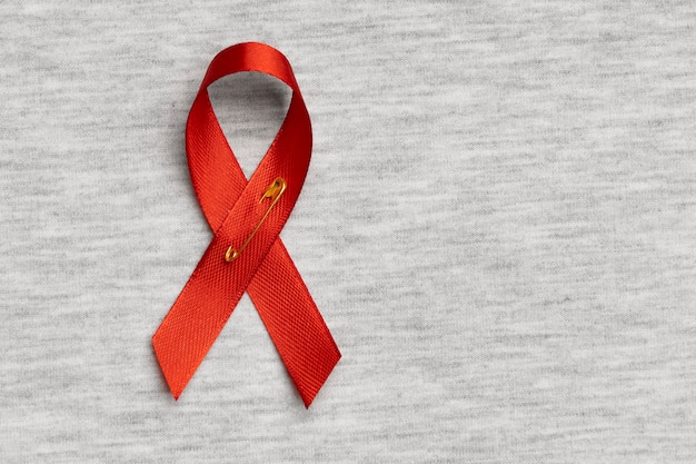 Free photo world aids day concept assortment with ribbon symbol