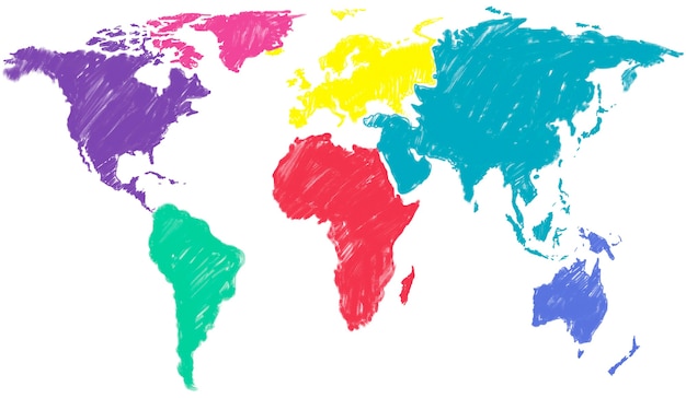 World Map Global International Globalisation Concept