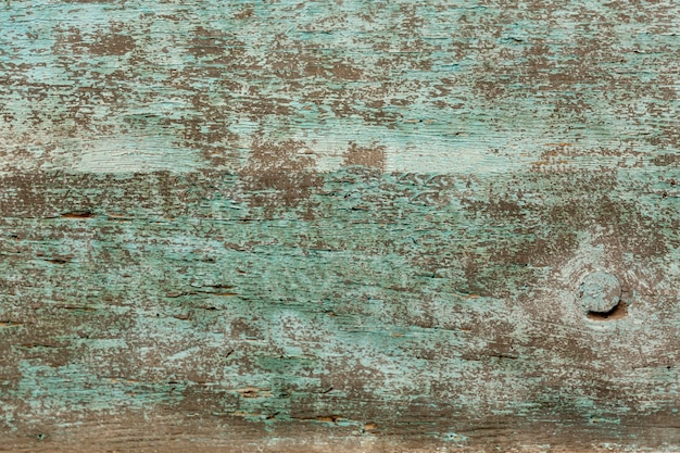 Worn wooden surface with paint