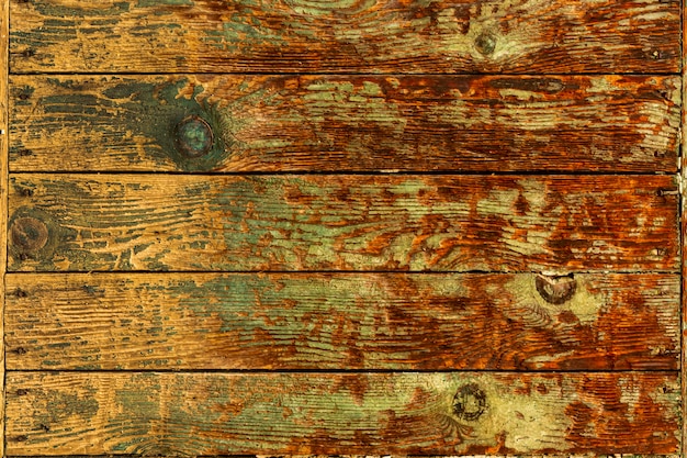 Free photo worn wooden texture with rough surface