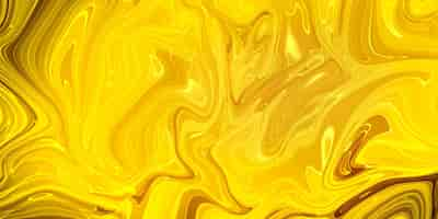 Free photo yellow and gold oil paint abstract background oil paint yellow and gold oil paint for background yellow and gold marble pattern texture abstract background