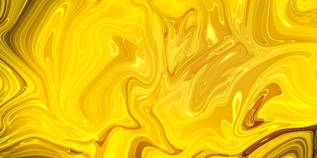 Yellow and gold oil paint abstract background Oil paint Yellow and gold Oil paint for background Yellow and gold marble pattern texture abstract background