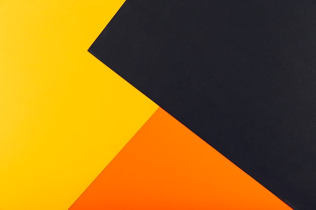 Free Photo yellow, orange and black geometric background