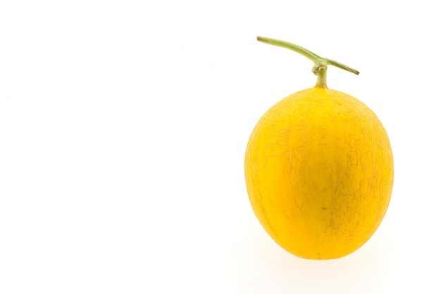 Free photo yellow round melon