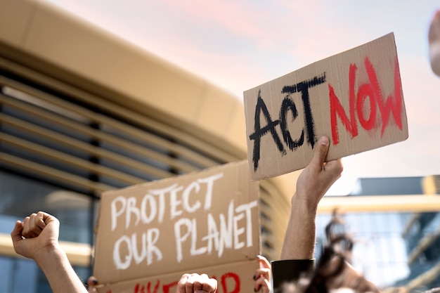 Young activists taking action