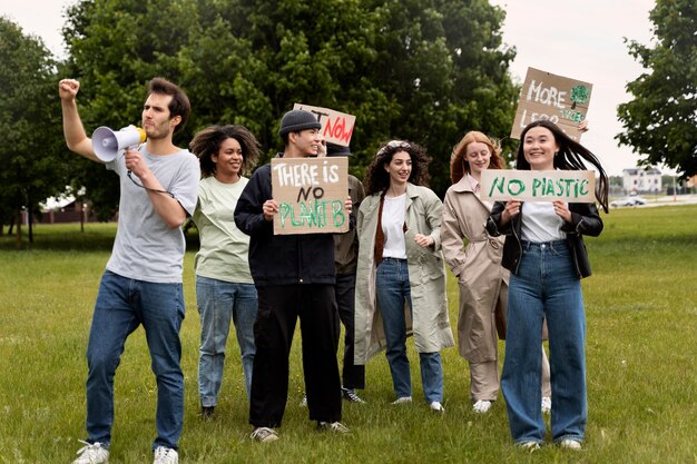 Young activists taking action