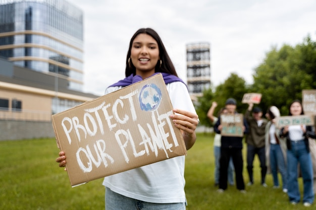 Young activists taking action