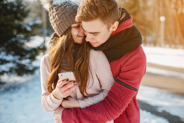 Young couple