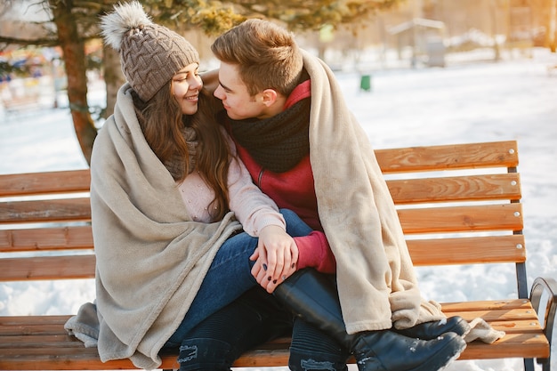 Young couple