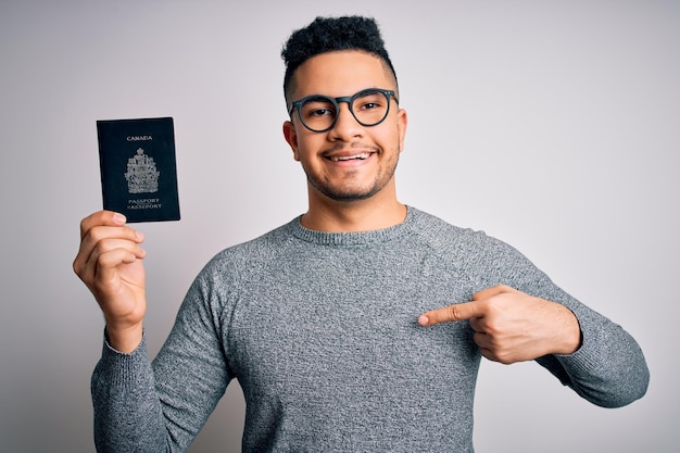 Free photo young handsome man doing gesture