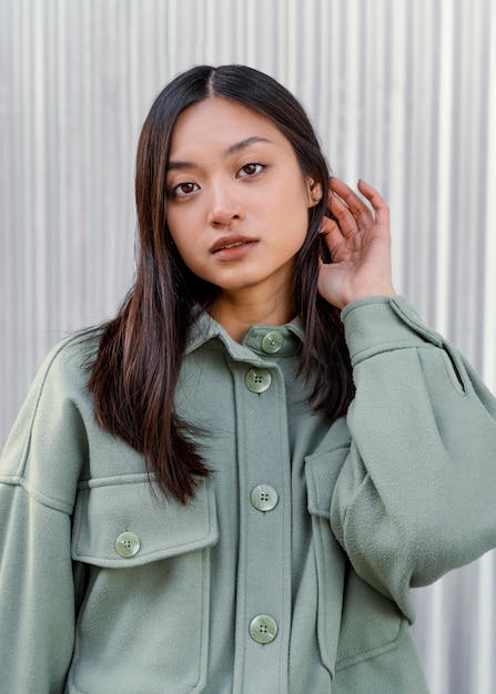 Young japanese woman portrait