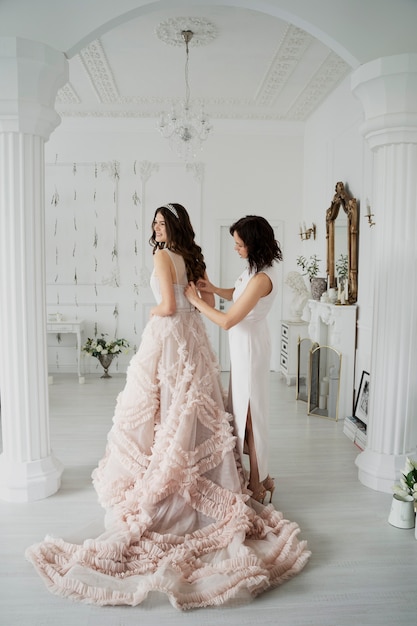 Young woman celebrating her quinceanera