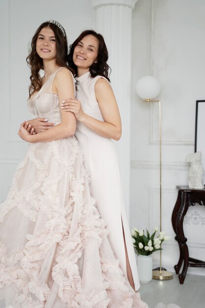 Young woman celebrating her quinceanera