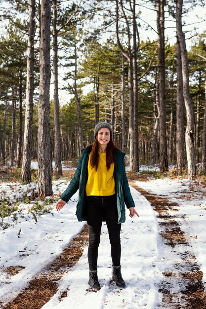 Young woman in nature