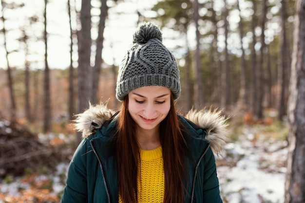 Young woman in nature