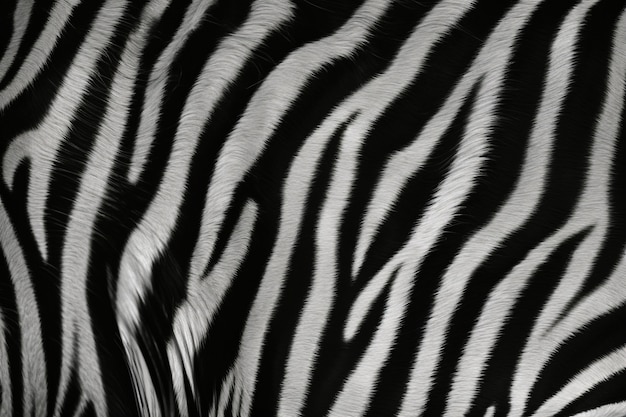 Free photo zebra pattern  fur texture