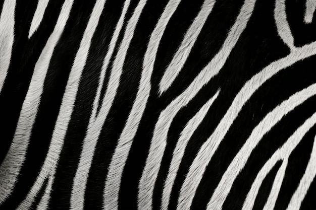 Free photo zebra pattern  fur texture