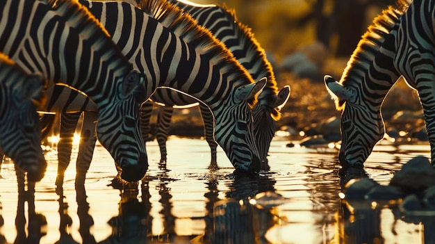 Zebra in the wild